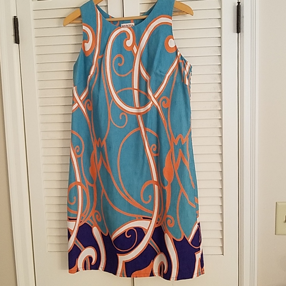 Cotton linen Merona dress